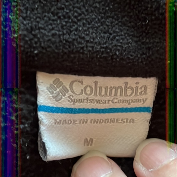 Columbia Women’s Black Zip Up Jacket Sz M - Picture 6 of 7